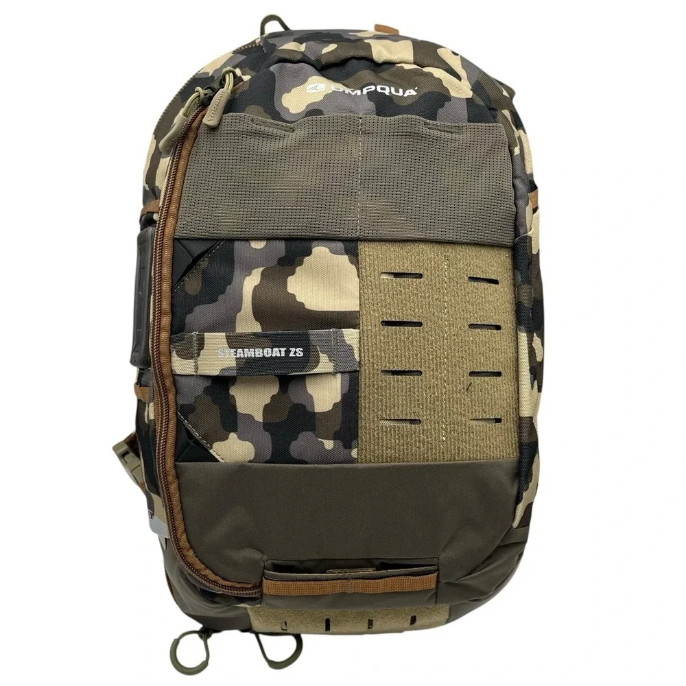 Umpqua Mens‎ Fishing Outdoor Sling Pack Camo Print ZS2 Steamboat 1200